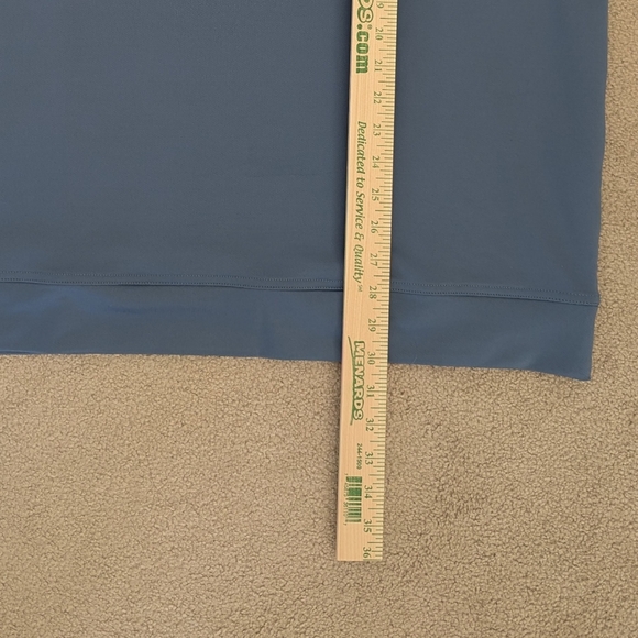 NWT Dunning Golf Men's Player Jersey Performance Quarter Zip Vest Sz XL - Picture 9 of 11